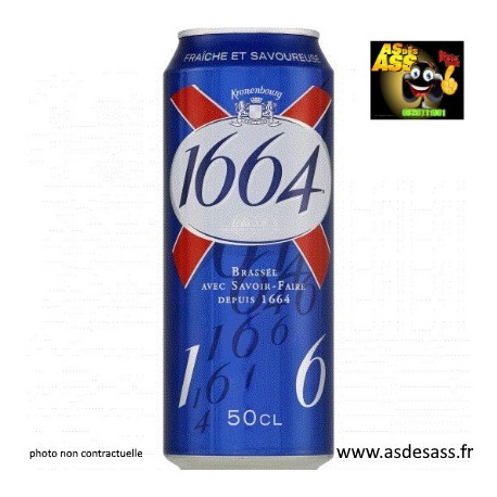Bière 33cl 1664