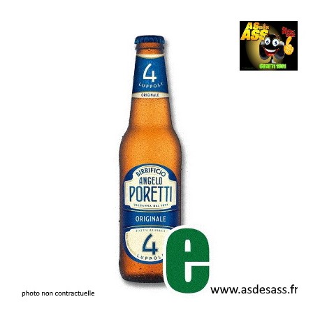 Bière Poretti Luppoli 33cl
