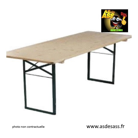 Table bois rectangle