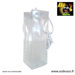 Ice Bag blanc transparent